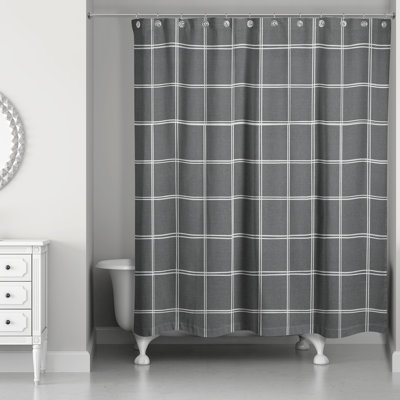 Rideau de douche simple Perine
