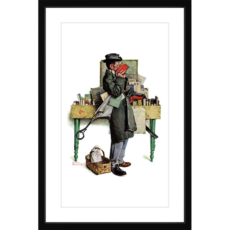 Norman Rockwell - Wrapped Canvas Print, 91 cm H x 61 cm W