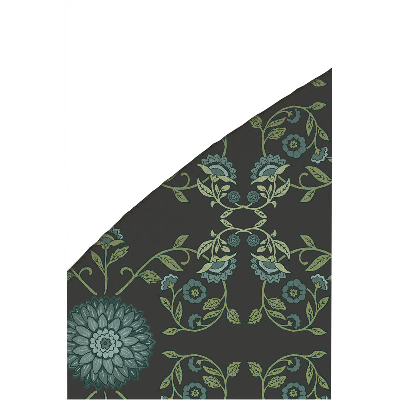 Tapis d'extérieur Aria, Gris anthracite, Rond 5 pi