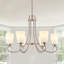 Lustre classique / traditionnel 6 lumières à intensité variable-126107133