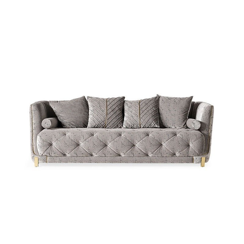 Ensemble de salon 3 pièces Shelbe, Gris