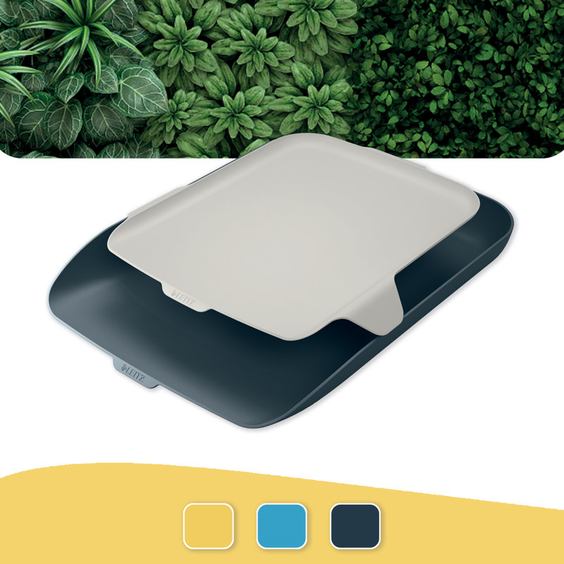 Cosy Plastic Desk Organiser, Grey