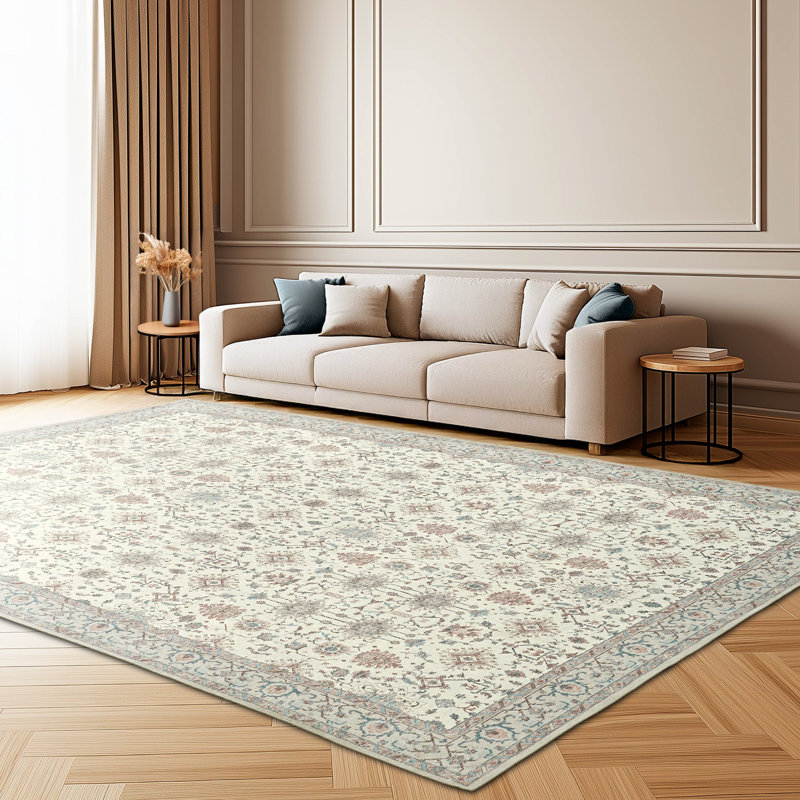 Laura Ashley - tapis de chenille 1 pièce Imagine, Gris, Rectangulaire 8 pi x 10 pi