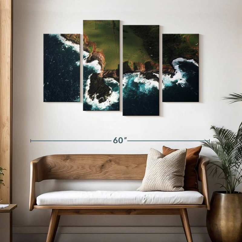 Nicci Maui Coastline, 32" H x 52" W