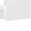 Lit plateforme double en bois avec 6 tiroirs, tablettes, bureau et garde-robe, blanc-1881517308