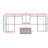 High-Density Polyethylene Wicker Fully Assembled 4 Person Seating Group with Cushions