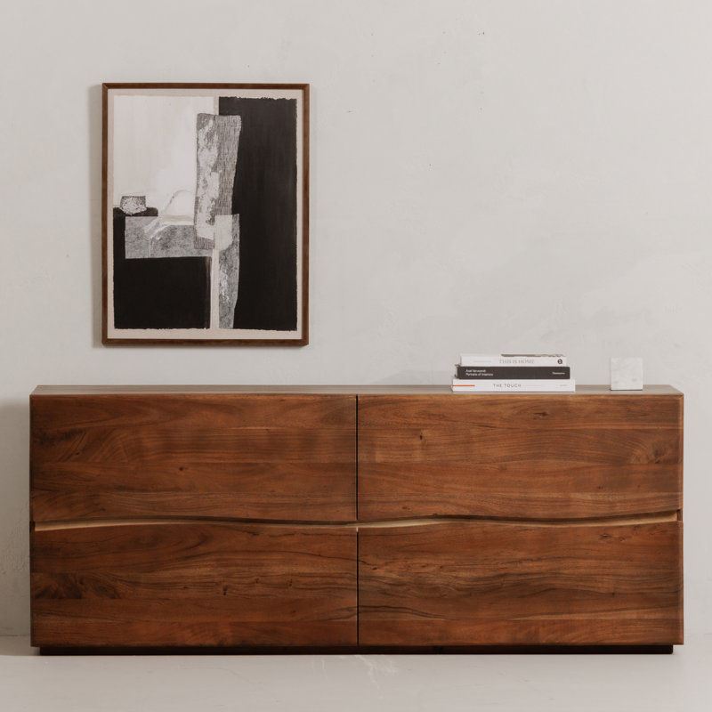 Watson 4 - Drawer Solid Wood Dresser
