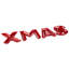 Waterside 4pc Red Christmas Letter Serving Set