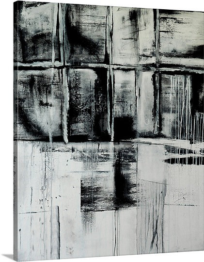 Reproduction d'art sur toile, "Bellay" par Erin Ashley, H 20 po x l 16 po x P 1,25 po