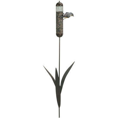 Freestanding Tube Bird Feeder
