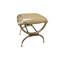 Zeus Leather Vanity Stool