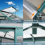 Serre de jardin arrière 6 pi x 8 pi, polycarbonate simple 4 mm, structure de jardinage stable 6 pi x 8 pi, système de drainage efficace en polycarbonate bloquant