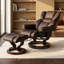 Fauteuil inclinable avec repose-pieds