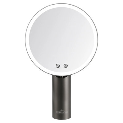 Miroir de maquillage portatif à DEL Tritone Gravity