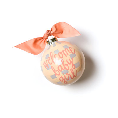 6'' Glass People Ball Ornament