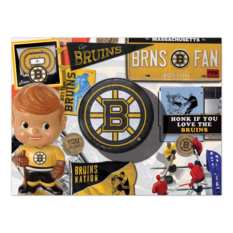 NHL Retro Series Puzzle, Boston Bruins