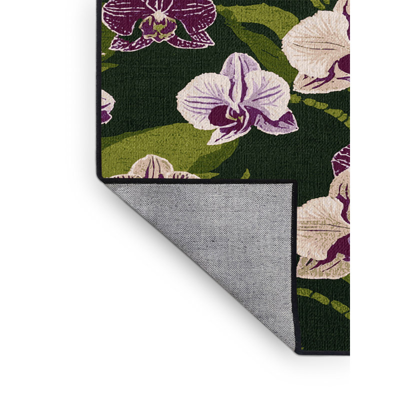  Tapis hawaïen lavable, Rond 8 pi