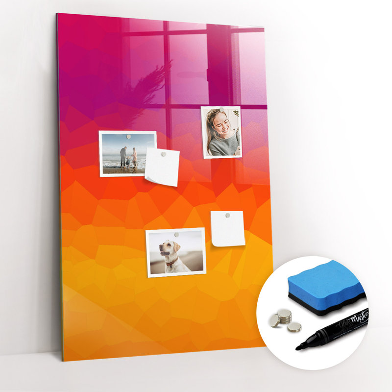 Magnetic Glass Dry Erase Board