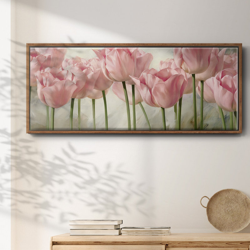 Nature Inspired I- Framed Canvas, 8" H x 20" W
