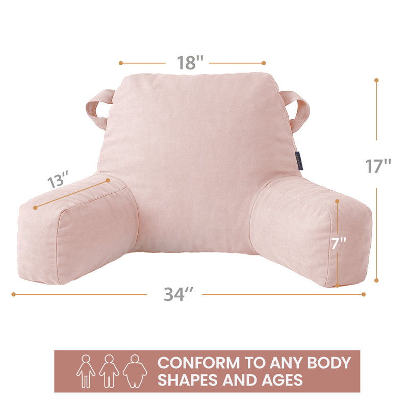 Coussin de dossier avec poches Comfy, Crème, crème