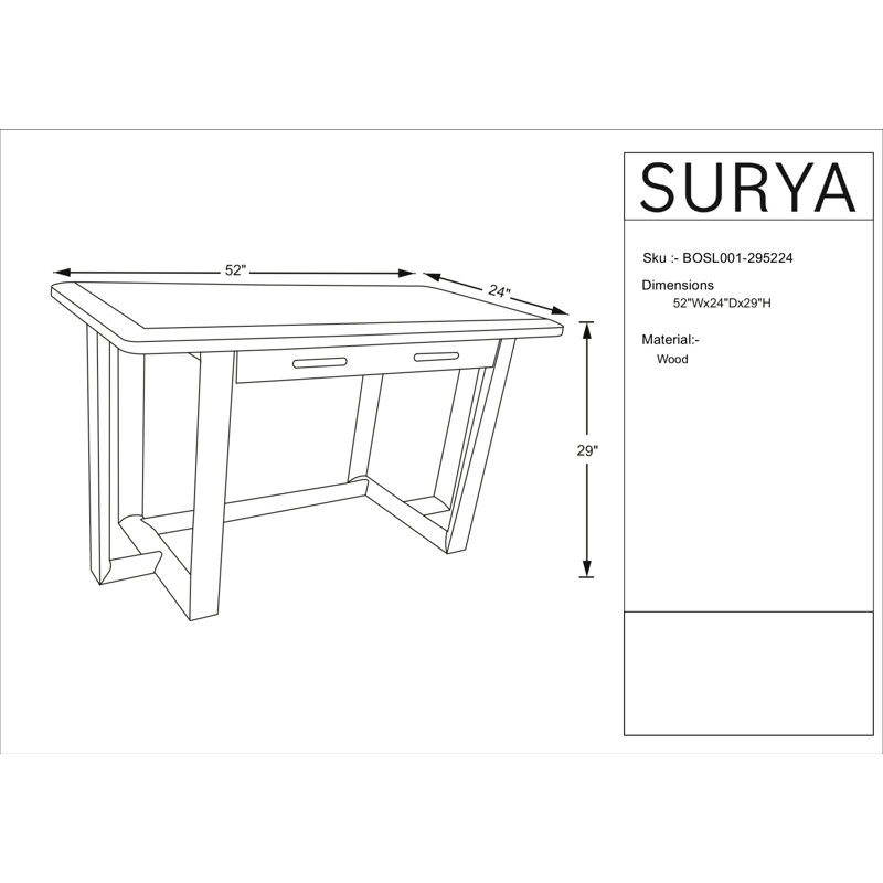 Becki Owens x Surya Solano Console Table