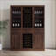 Bar à vin modulaire avec tablettes de rangement et huche pour salle à manger Rentsch-921596249
