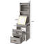 Petit bureau de coiffeuse avec miroir et lumières DEL-708163700-708163703