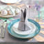 Denby Azure Haze Coupe Dinner Plates