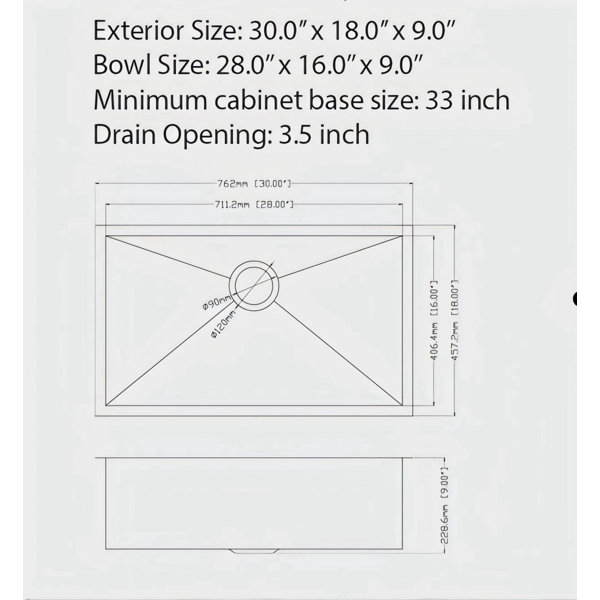 Dimensions du produit