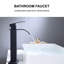 Robinet de lavabo de salle de bain à poignée simple-90842993