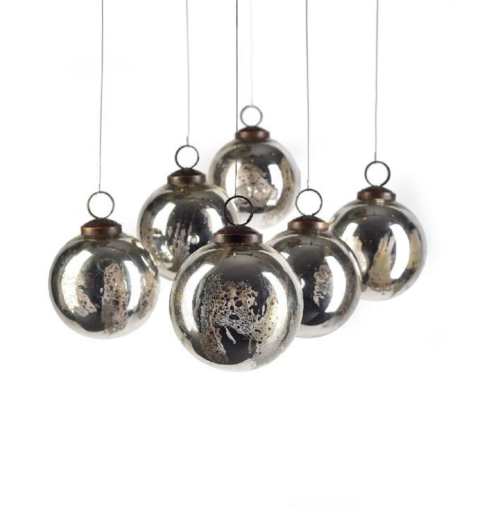 Antique Solid Ball Ornament (Set of 6) The Holiday Aisle®