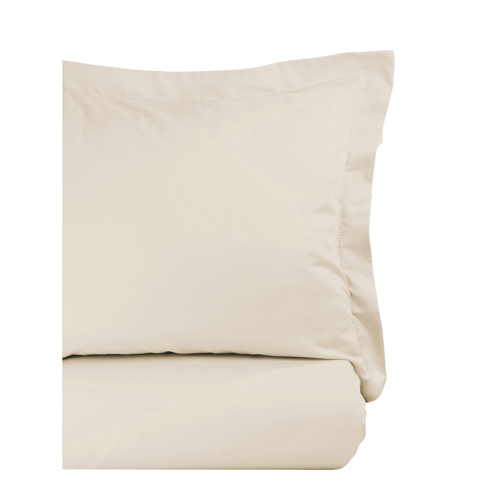 Azreal Cotton Duvet Cover Set, Full/Queen Duvet Cover + 2 Standard Shams, Ivory
