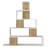 Evangelita Geometric Bookcase-1740588454