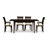 Sarah 4 - Person Solid Wood Top Four Leg Dining Set-16848869-16848872-39921223