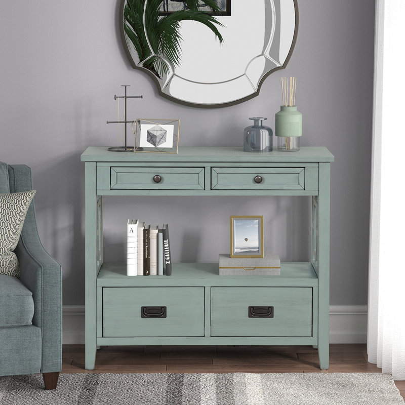 Elysa Accent Chest, Lake Green