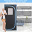 Tente portative pleine grandeur à infrarouge lointain pour le spa, la désintoxication et la détente avec structure en acier inoxydable - Détente, pratique