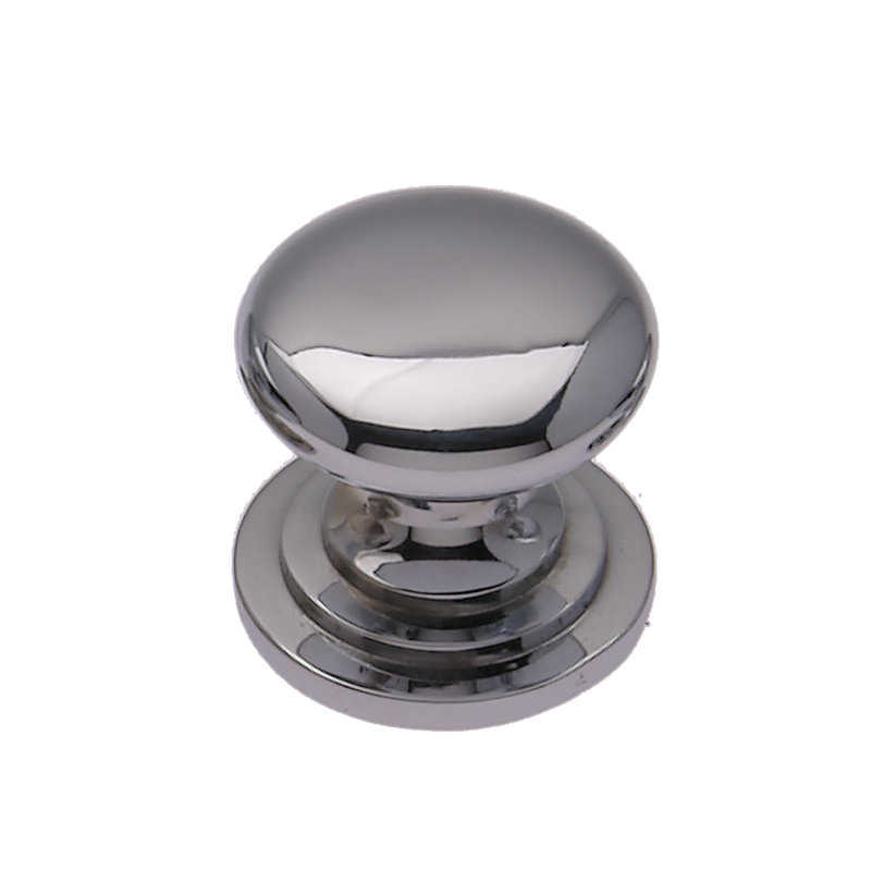 Iraan Mushroom Knob, Polished Chrome, 3.2cm