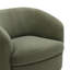 Fauteuil demi-tonneau pivotant rembourré Marcy-1440086029