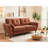Waldorf 75.5" Modern Teddy Upholstered Loveseat-1956528987