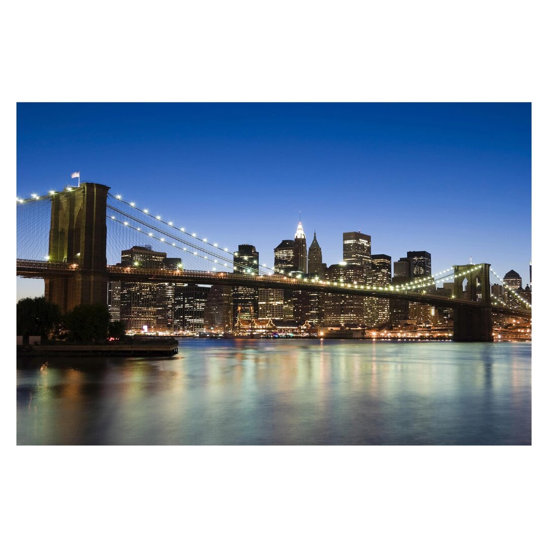 Matte Fototapete Brooklyn Bridge in New York 1,9 m x 288 cm