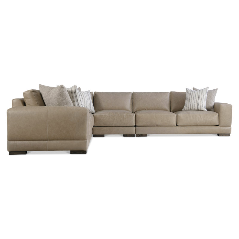 Lars Sectional, 28" H x 142" W x 110.5" D, Right Hand Facing