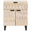 50cm W Solid Wood Bedside Table-444175302