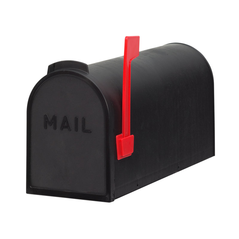 Boîte aux lettres économique, Noir