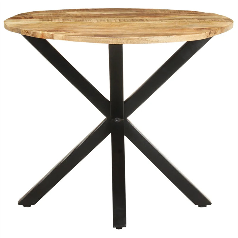 Trista Pedestal End Table, Natural