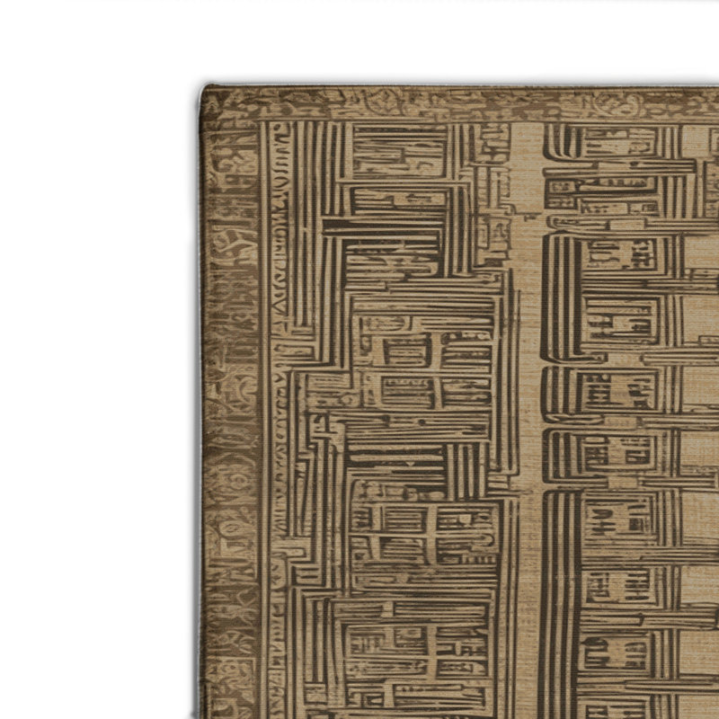 Tapis intérieur et extérieur ArtDeco, Rectangle 4pi x 6 pi