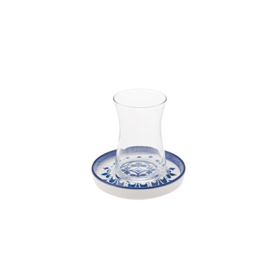 Karaca Zeher Stoneware Turkish Tea, 160ml, Multi