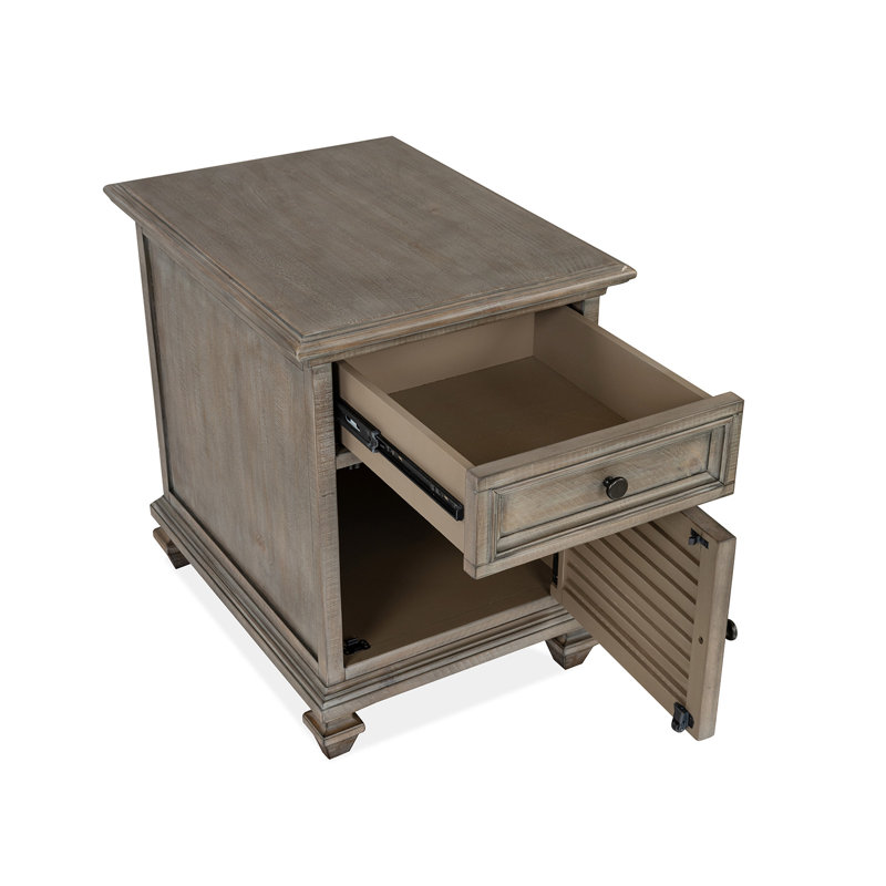 Dube End Table with Storage