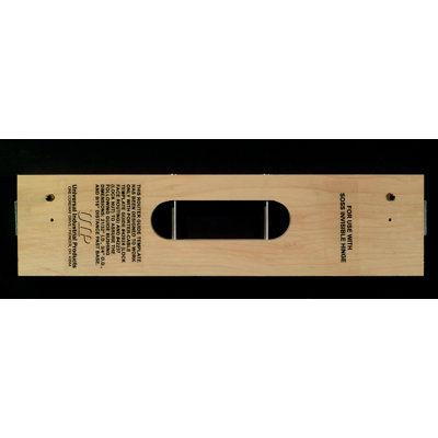 Gabarit de guide de défonceuse en bois Soss, à utiliser avec le modèle de charnière correspondant