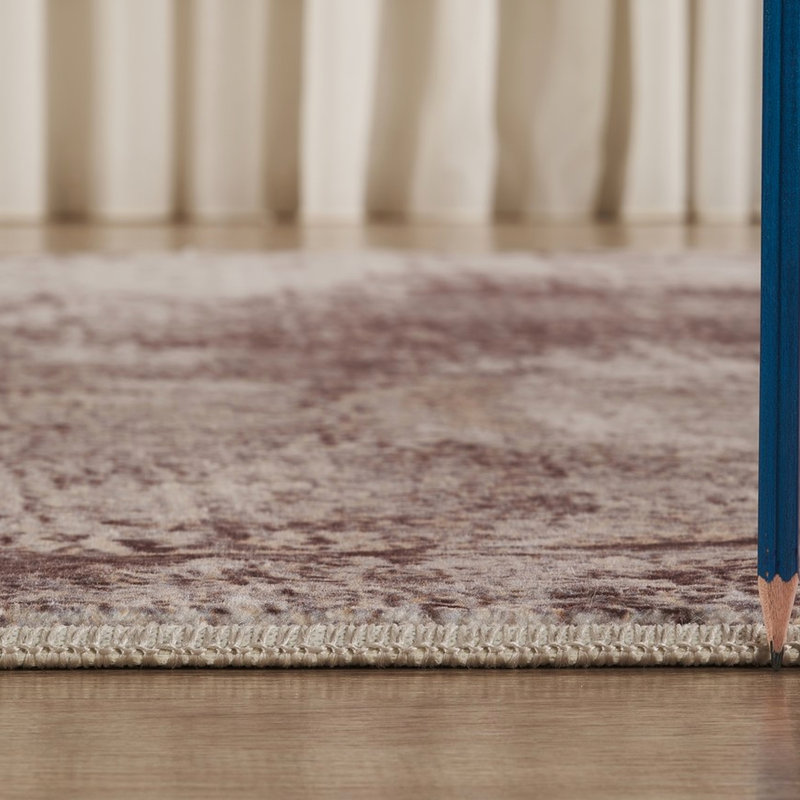5 pi 3 po Tapis X 7, multicolore, conception artistique pour une maison sophistiquée et paisible
