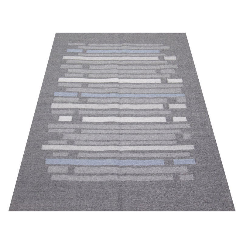Wool Striped Indoor Rug